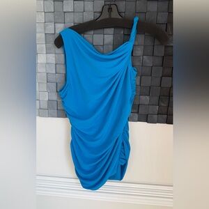 Helmut Lang Twisted Strap Shoulder Top